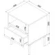 Nightstand Cama Meble TRESSE 400090
