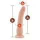 Realistic Dildo Blush Dr Skin TPE Ø 3,7 cm (20,3 cm)