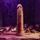 Realistic Dildo Evolved Silicone ABS Ø 4,5 cm (17,7 cm)
