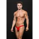 Thong Lowrise Envy Zip Red S/M