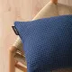 Funda de cojín Belum Waffle Azul 50 x 50 cm