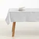 Stain-proof resined tablecloth Belum Liso Light grey 140 x 140 cm