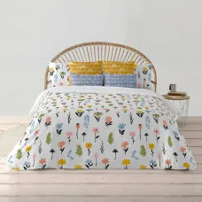 Funda Nórdica Ripshop Arona Multicolor 140 x 200 cm Cuello de botella