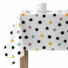 Stain-proof tablecloth Belum White 100 x 300 cm Spots
