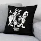 Cushion cover Looney Tunes Looney B&w A Black 45 x 45 cm