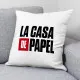 Funda de cojín La casa de papel LCDP A Blanco 45 x 45 cm