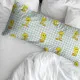 Funda de almohada Looney Tunes Tweety Vichy Verde 45 x 125 cm