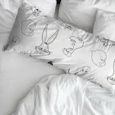 Funda de almohada Looney Tunes 30 x 50 cm