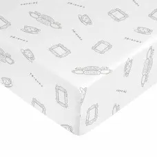 Fitted sheet Friends 140 x 200 cm