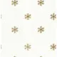 Mantel resinado antimanchas Belum Snowflakes Gold 200 x 140 cm