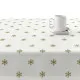Stain-proof resined tablecloth Belum Snowflakes Gold 250 x 140 cm