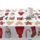 Stain-proof resined tablecloth Belum Merry Christmas 250 x 140 cm