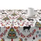 Stain-proof resined tablecloth Belum Merry Christmas 300 x 140 cm