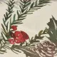 Stain-proof resined tablecloth Belum Christmas Flowers 140 x 140 cm