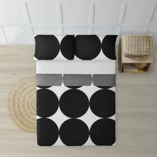 Bedding set Decolores Portmore black 175 Threads