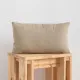 Funda de cojín Decolores liso Beige 30 x 50 cm