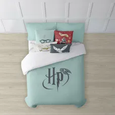 Funda Nórdica Harry Potter Mint Multicolor 220 x 220 cm Cama de 135