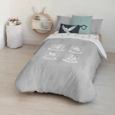 Nordic cover Harry Potter Hedwig Shields Multicolour 140 x 200 cm