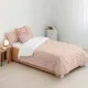 Nordic cover Kids&Cotton Xalo Small Pink 155 x 220 cm