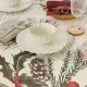 Mantel resinado antimanchas Belum Christmas Flowers 100 x 140 cm