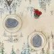 Stain-proof tablecloth Belum Christmas Landscape 155 x 155 cm