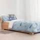 Funda Nórdica Kids&Cotton Tabor Small Azul 155 x 220 cm