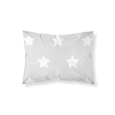 Pillowcase Kids&Cotton Runar Grey 30 x 50 cm