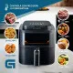 Freidora de Aire Grunkel Light Fryer 1400 W 6 L Negro