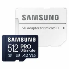 Tarjeta de Memoria Micro SD con Adaptador Samsung MB-MY512SA/WW 512 GB
