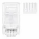 Conector RJ45 NANOCABLE 10.21.0201-50 Transparente
