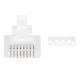 Conector RJ45 NANOCABLE 10.21.0201-50 Transparente