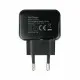 Wall Charger TooQ TQWC-1S01 Black 12 W