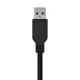 USB Cable Aisens A105-0448 Black 3 m (1 Unit)