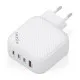 Wall Charger Aisens ASCH-100W4P028-W White 100 W (1 Unit)