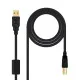 Cable USB 2.0 A a USB B NANOCABLE 10.01.1205 Negro 5 m