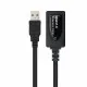 Cable Alargador USB NANOCABLE 10.01.0213 Negro 15 m