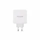 Cargador USB Pared TooQ TQWC-2SC03WT Blanco 48 W