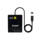 Lector de Tarjetas Inteligentes TooQ TQR-211B Negro