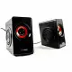 Altavoces Gaming Mars Gaming MS1 Negro Rojo/Negro 10 W