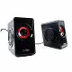 Altavoces Gaming Mars Gaming MS1 Negro Rojo/Negro 10 W