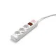 Schuko 3-socket plugboard with power switch Salicru SPS SAFE 3 (1,5 m)