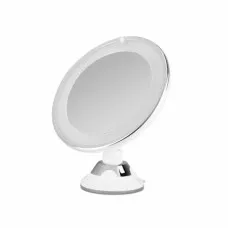 Espejo de Aumento con LED Orbegozo 17654 Blanco