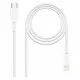 Lightning Cable NANOCABLE 10.10.0601 1 m White
