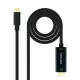 Cable USB-C a HDMI NANOCABLE 10.15.5133 Negro 3 m 4K Ultra HD