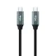 USB-C Cable NANOCABLE 10.01.4301 Black 1 m (1 Unit)