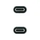 USB-C Cable NANOCABLE 10.01.4301 Black 1 m (1 Unit)