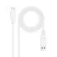 Cable USB-C NANOCABLE 10.01.4001-L150-W Blanco 1,5 m (1 unidad)