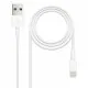 Cable Lightning NANOCABLE 10.10.0402 (1 m) Blanco 2 m (1 unidad)