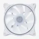 Ventilador de Caja Hiditec VGCH10009 Ø 12 cm ARGB Blanco