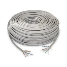 Cable de Red Rígido UTP Categoría 6 NANOCABLE 10.20.0502 100 m Gris 100 m